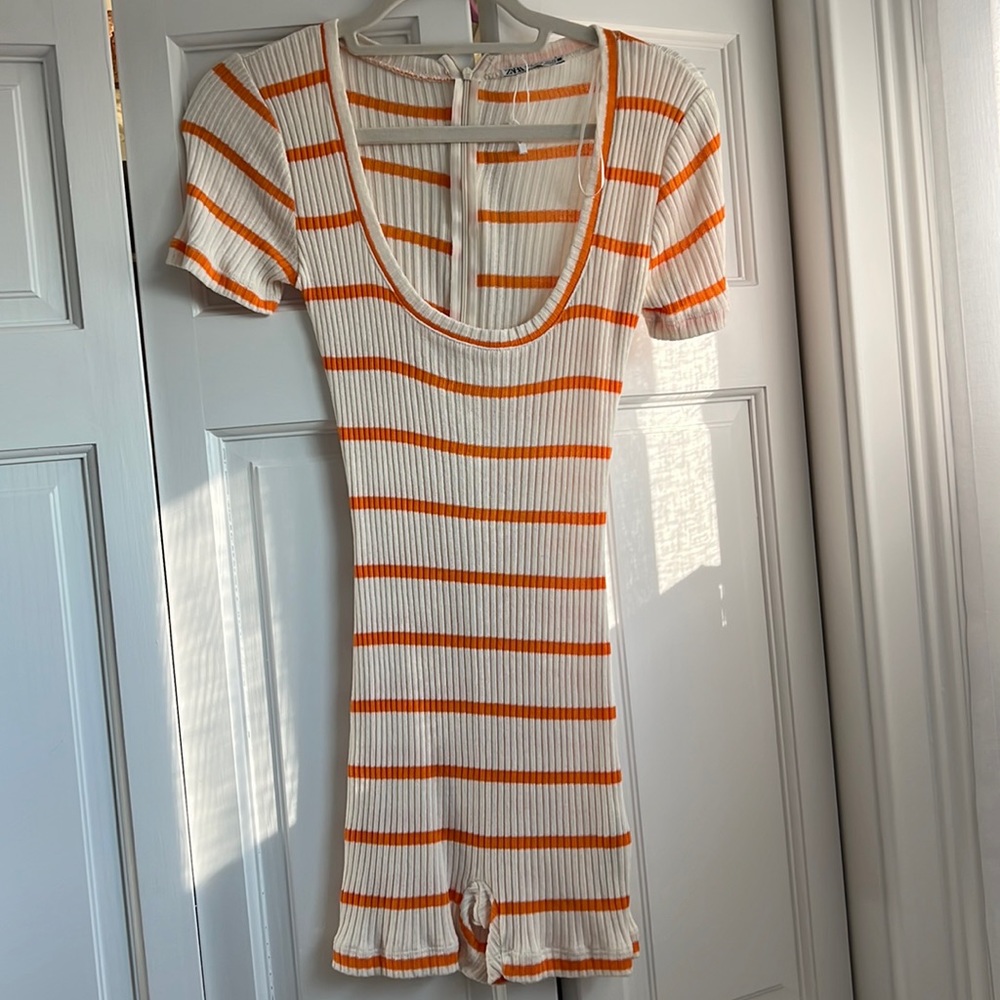 Zara Striped Romper